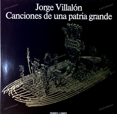 Jorge Villalón - Canciones De Una Patria Grande LP (VG/VG) .