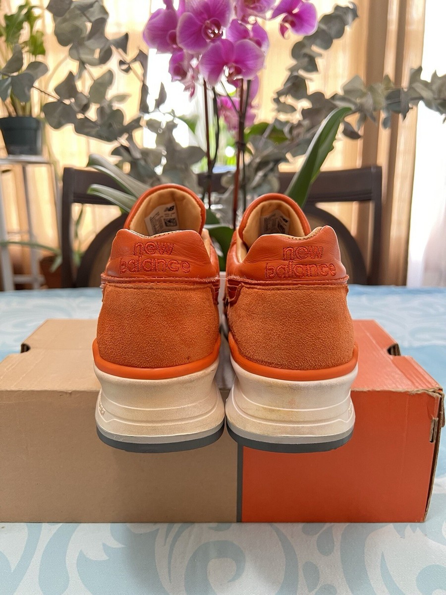 New Balance 997 Concepts Luxury Goods Sneakers in Orange  display picture 1
