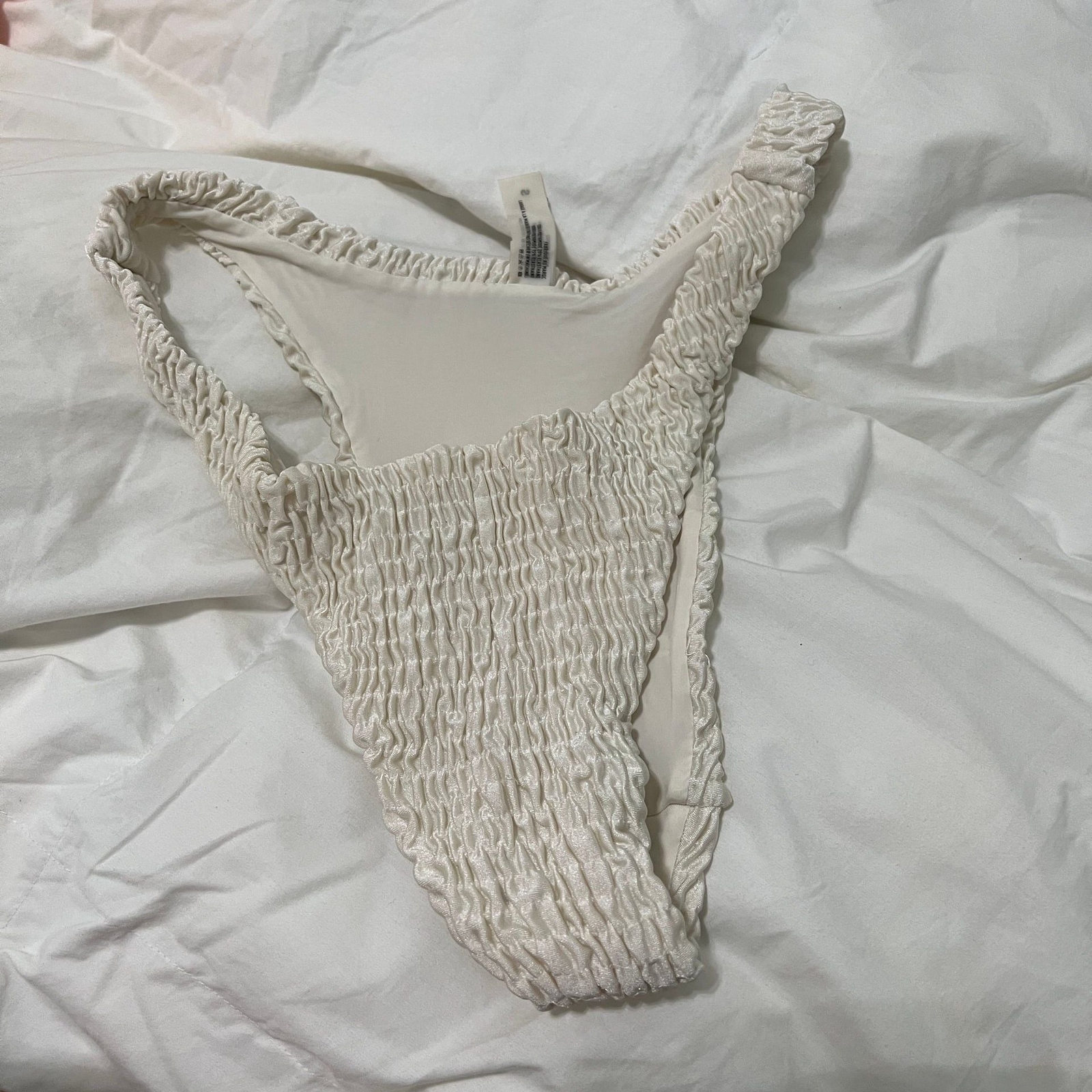 Solid & Striped Annabelle Bikini Bottom Pearl Siz… - image 1