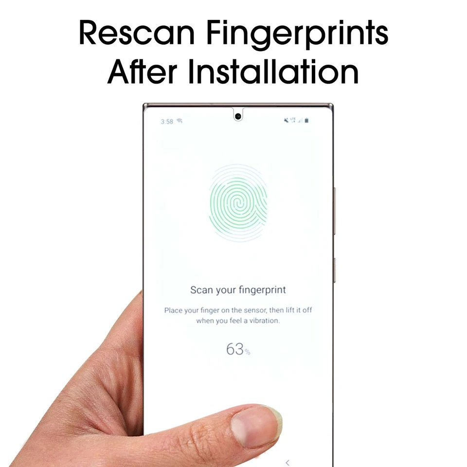 amFilm Galaxy Note 20 Ultra Tempered Glass Screen Protector (UV Install - 2 PK) - Image 3 of 4