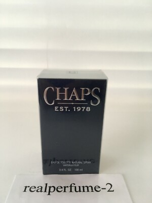 Chaps EST.1978 By Ralph Lauren Men 3.4 oz Eau de Toilette Spry. SEALED.100% REAL