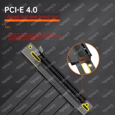 Pcie4.0X16 full-speed graphics card extension cable 90 vertical L-type 180 0.35m