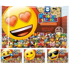 Kuchle Knabber Esspapier EMOJI Edible Paper 4 x 100g-PEACH Flavor FREE SHIPPING