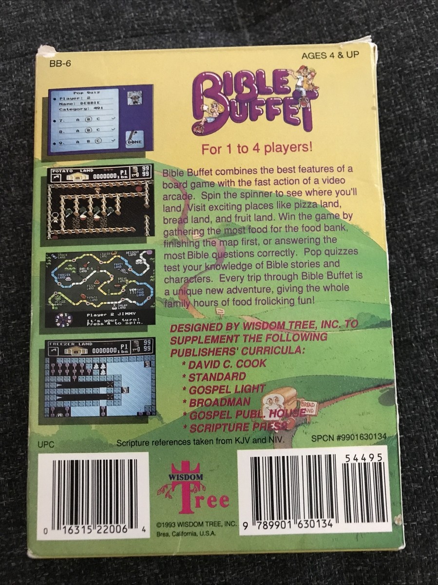 Bible Buffet (Nintendo Entertainment System, 1993) for sale online