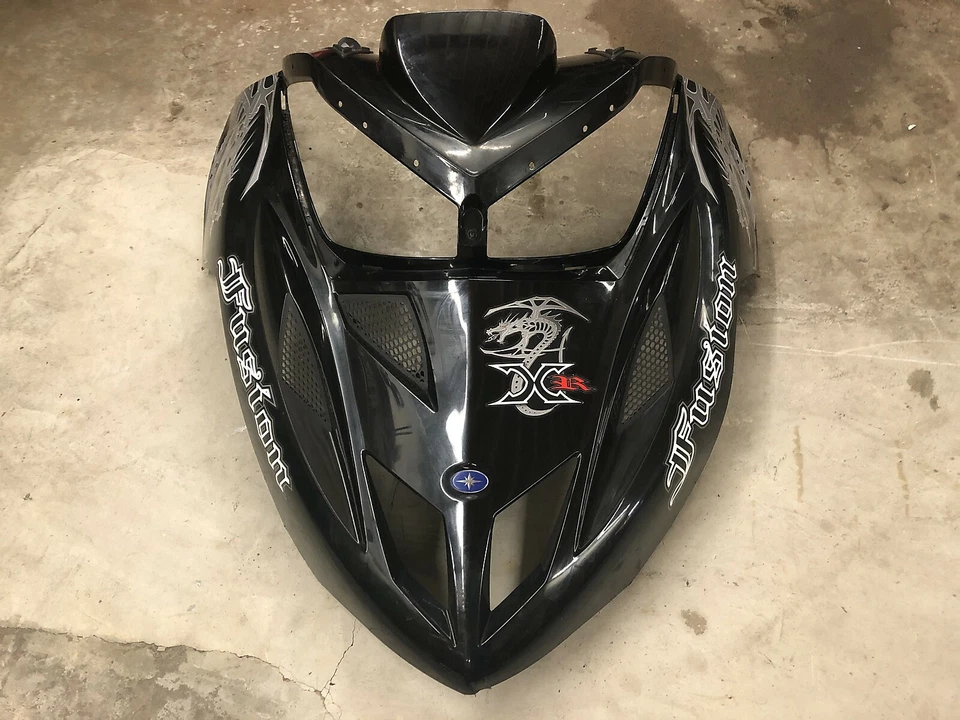 Capucha negra de plástico Polaris 900 Fusion IQ 700 05 06 2005 2006 OEM Foto 2 de 4