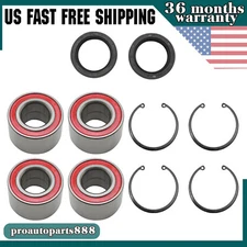 Front Rear Wheel Bearings & Seals Kit Set for Can-Am ATV #293350040 293350150