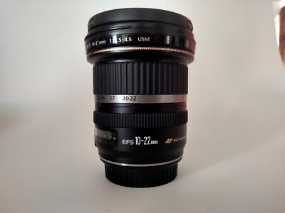 Canon EF-S 10-22mm F/1:3.5-4.5 USM SLR Lens