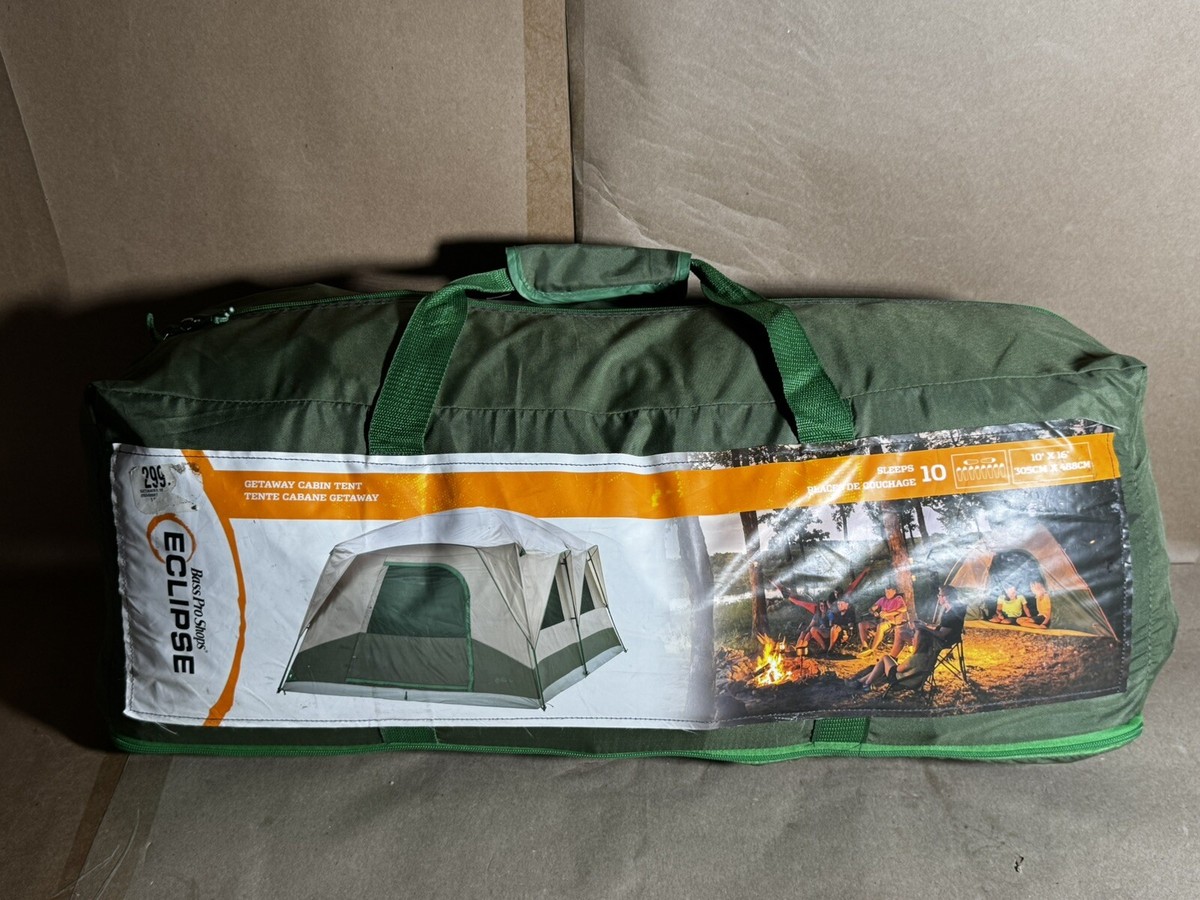 Bass Pro Shops Eclipse Getaway 10 Person Cabin Tent