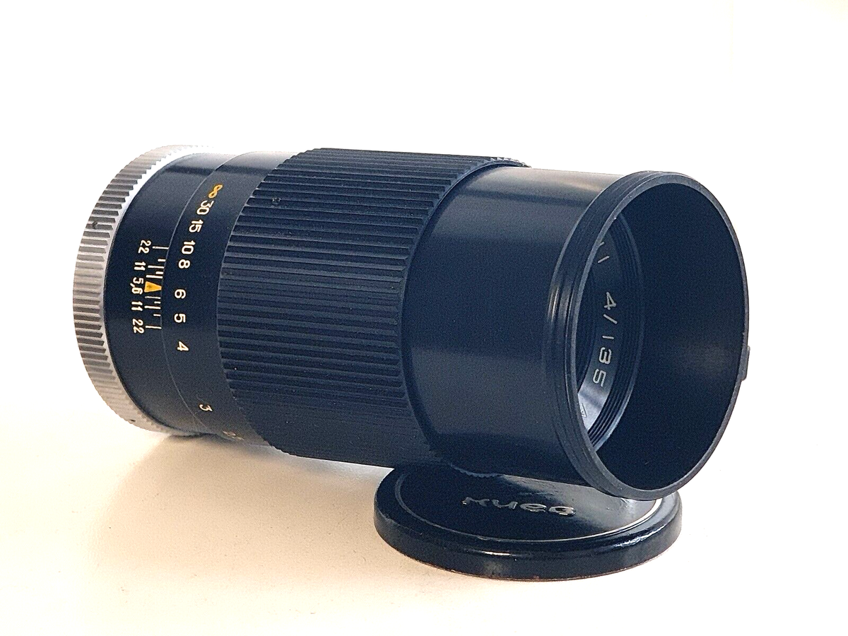 Jupiter-11 Automat 135mm F/4.0 Portrait USSR Lens For Kiev 10, 15