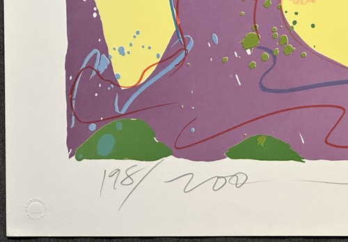 Walasse Ting Grape Flavor Exotic Nude Signed Lithograph - Picture 3 of 8