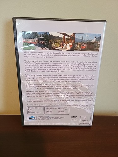 The New Glacier Express DVD MITV Swiss Railway ~ Zermatt - Disentis - St Moritz - Foto 2 di 6