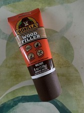 Gorilla All Purpose Wood Filler, Walnut Color, 6 Ounce Tube Pack of 1 