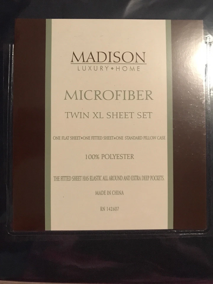 Juego de sábanas Dorm Size Twin XL Foto 3 de 4