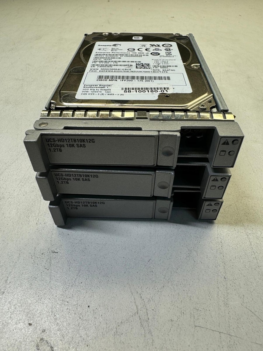 CISCO UCS-HD12T10KS2-E - 1.2TB 6G SAS 10K SFF HDD