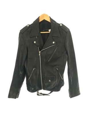 LAD MUSICIAN RIDER JACKET DOUBLE RIDERS 44 LEATHER Black 2208-352 