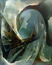 Tullio Crali : Acrobatic Sky : Archival Quality Art Print