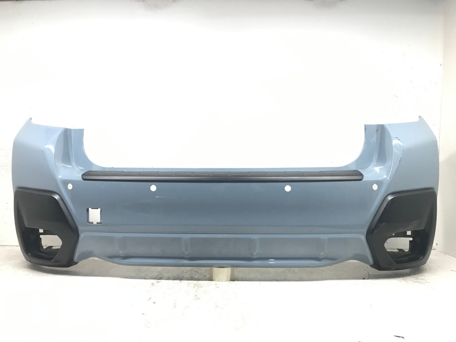 Rear Bumper Cover Khaki 2018-2021 Subaru Crosstrek Base w/Sensor Holes OEM