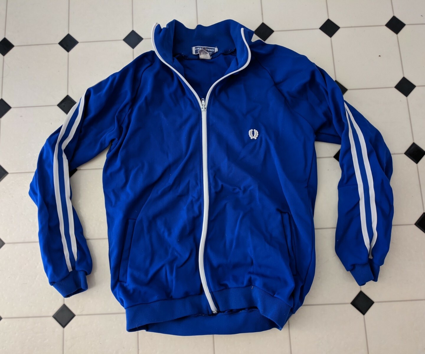 RARE VINTAGE FRED PERRY ENGLAND MADE TENNIS JACKE… - image 1