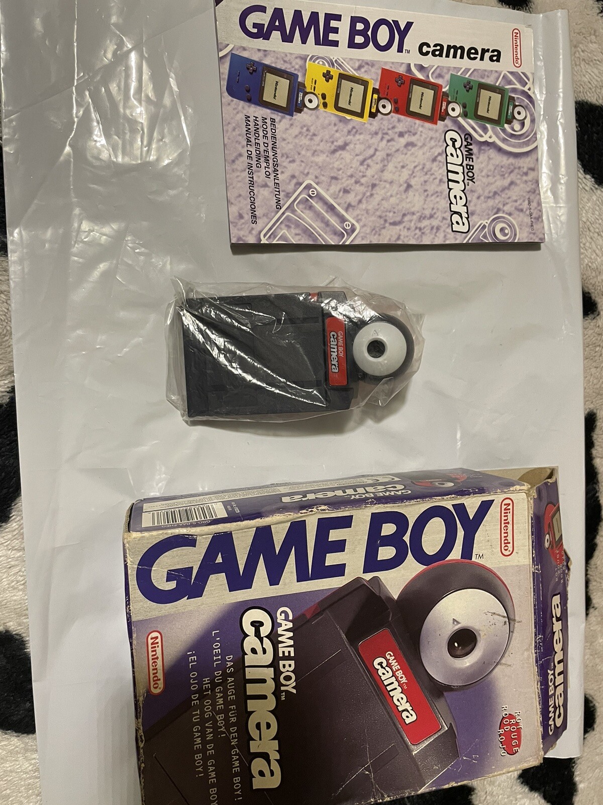ACCESSOIRE GAMEBOY CAMERA - GAME BOY - ROUGE Officiel Nintendo PAL 