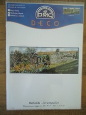 KIT DMC LES JONQUILLES BRODERIE POINT CROIX TOILE AIDA