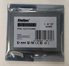 KingSpec KSD-ZF18.6-064MS 64GB 1.8" ZIF Solid State Hard Drive SSD