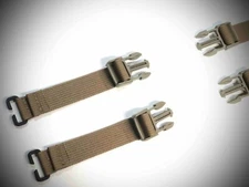 Velocity Systems Suitable SwiftClip Chest Rig/Placard Attach Strap Kit 4pc