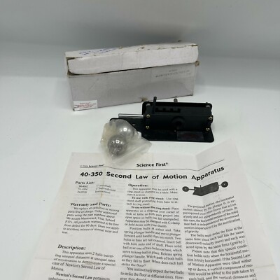322004 Science First 2nd Second Law Of Motion Apparatus Newton School Education