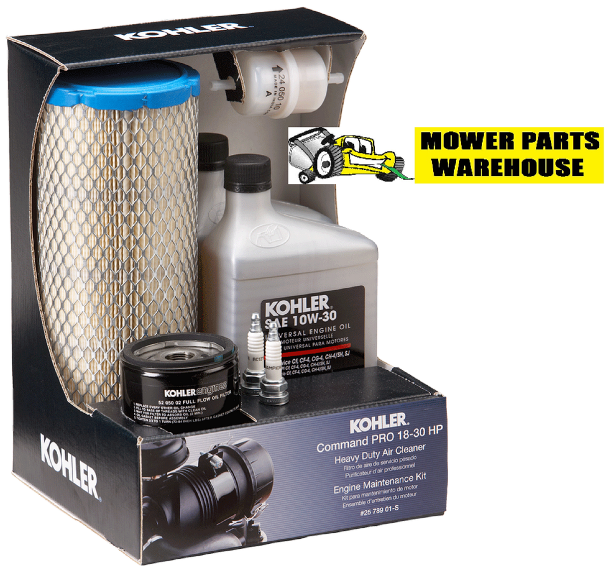 OEM KOHLER ENGINE MAINTENANCE TUNE UP KIT 25 789 01-S CH-18-CH25