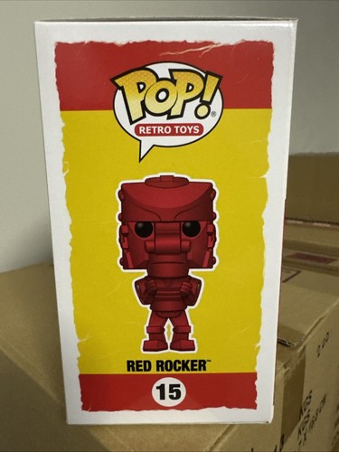 Funko Pop! Retro Toys: Rock'Em Sock'Em Robots - Red Rocker #15 - Picture 2 of 6