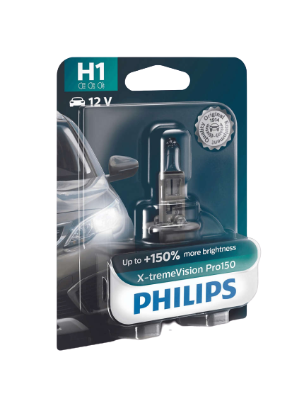 H1 PH-12258XVPB1 P14,5s 12V 55W Philips halogen