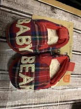DEARFOAMS SLIPPERS BABY 3-6 MONTHS SLIP-PROOF BREATHABLE NWT 1PR