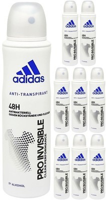 9x adidas PRO INVISIBLE 150ml | Deospray Anti-Transpirant Deodorant