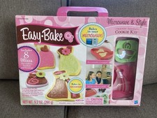 HASBRO EASY BAKE MICROWAVE AND STYLE TRENDY TASTES COOKIE KIT New And Sealed