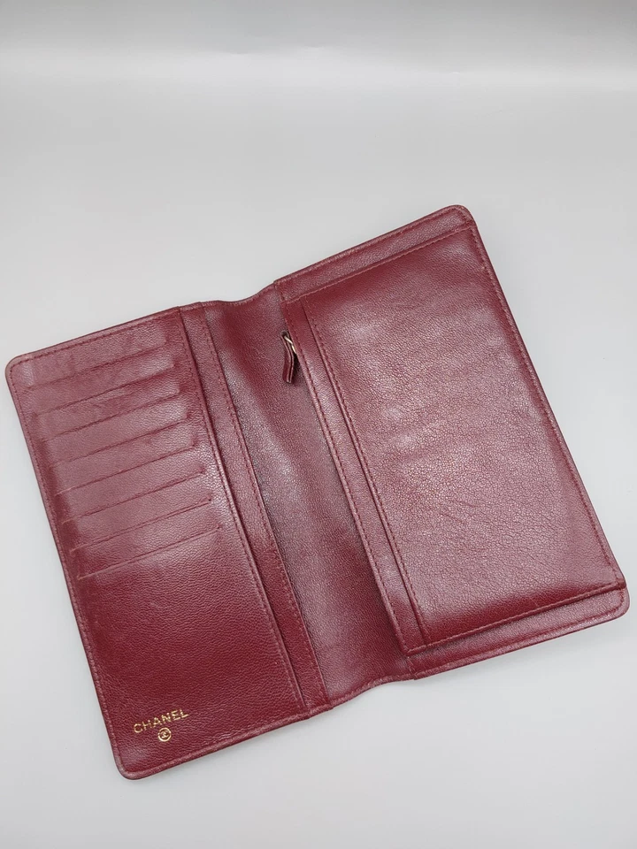 CHANEL CC BOLSO DE MANO/CARTERA DE MODA EN ROSA CON INTERIOR BOURGONDY DEL VENDEDOR DE EE. UU. Foto 3 de 4