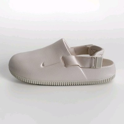 NIKE CALM PANTOLETTE PEARLIZED ,,Light Orewood'' Größe UK 3,5 EUR 36,5 (HQ7020 100)