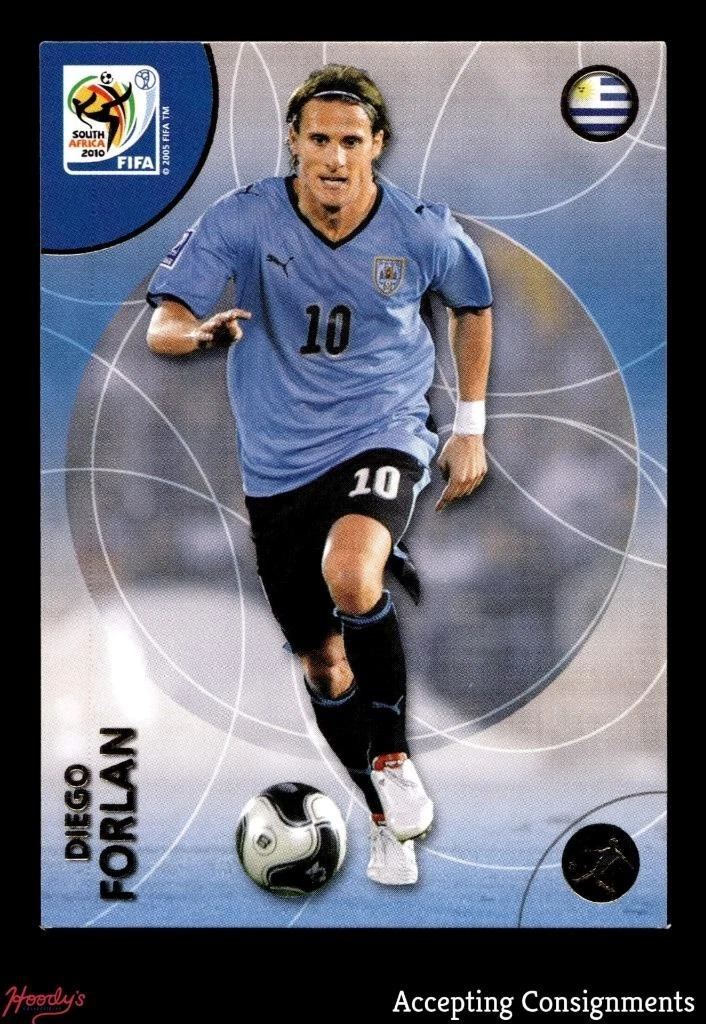 Carte à Collectionner Panini Coupe Du Monde 2010 - Diego Forlan #179 - Notée PSA 10