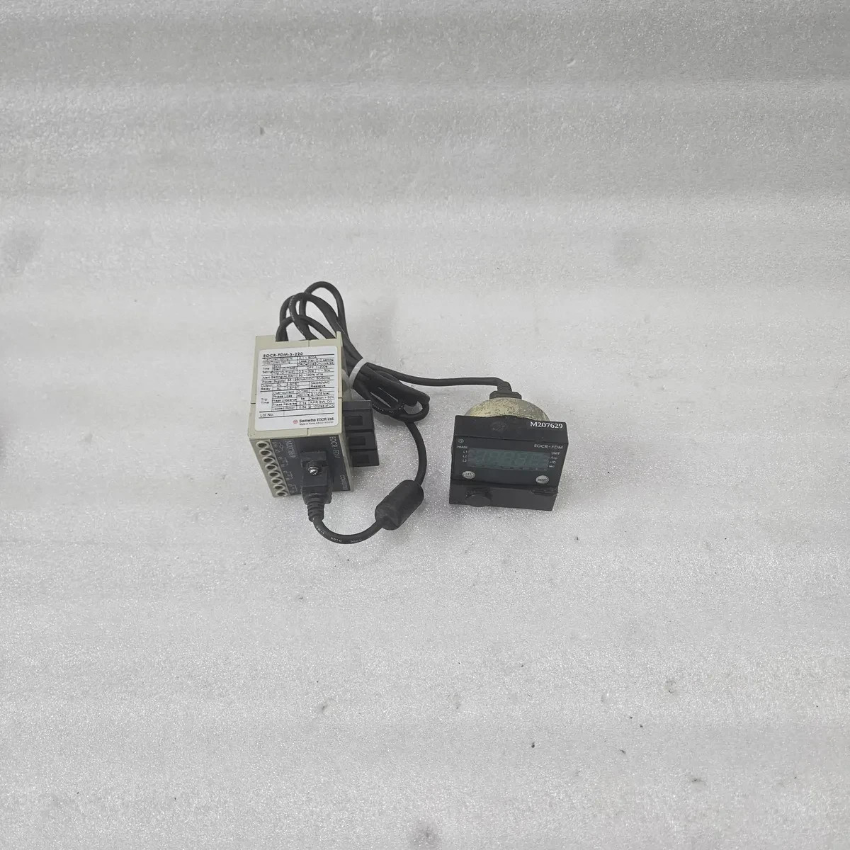Samwha EOCR EOCR-FDM-S-220 Overcurrent Relay 0.1-800A 85-250VAC/DC