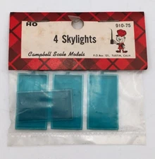 Campbell Scale Models 910-75 4-Skylights