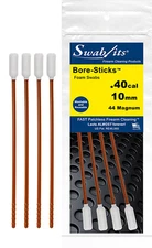 .40cal/.44cal/10mm/410 One-Piece Rod W/Swab Cleaning Tool Bore-Sticks™ by
