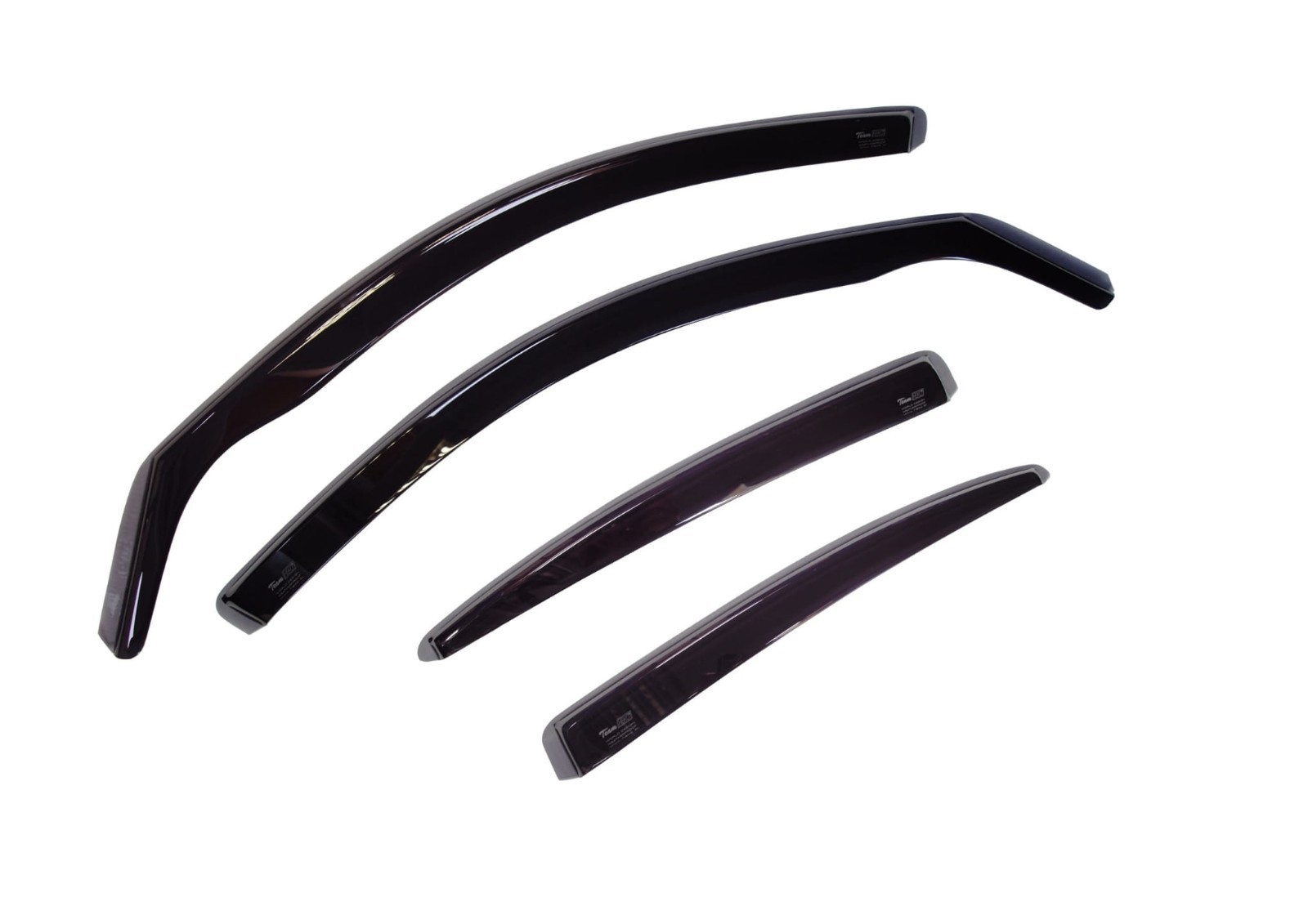 Déflecteurs d'air BMW E38 fumés anti-remous et pluie pour version longue 1994-2001