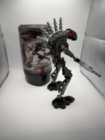 LEGO BIONICLE: Rahkshi Vorahk (8591) 100% Vintage Set With Canister