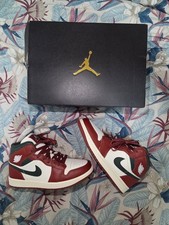 ​Air Jordan 1 Mid Rosse Verdi 38