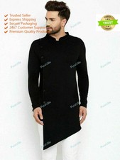 Mens Kurta Mens Kurta Cotton Top Tonic Traditional Party Wear Dress Kurta