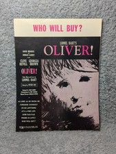 Vintage 1960 Sheet Music Lionel Bartz Oliver "Who Will Buy "