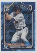 2024 Bowman Sapphire Edition Chrome Prospects Carson Rucker #BCP-65 11s9