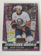 2024-25 O-Pee-Chee Platinum #277 Maxim Tsyplakov RC Violet Pixels