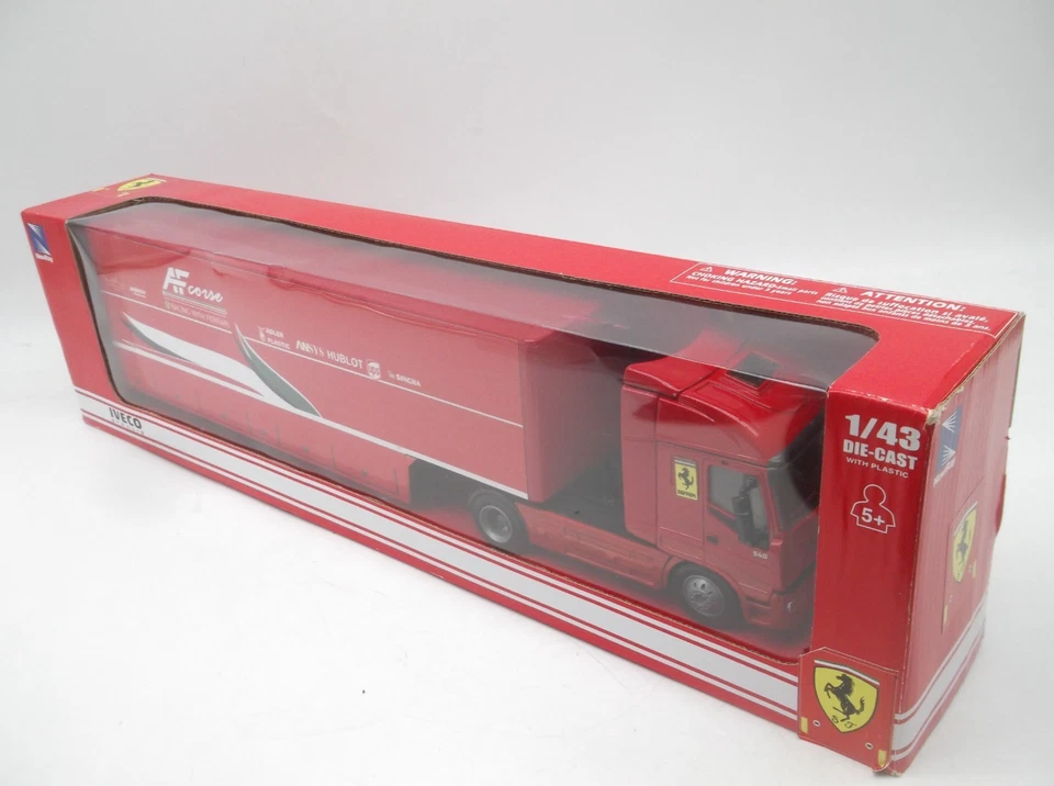 1/43 24h du Mans 2022 Assistance Team AF Corse Ferrari 488 GTE EVO IVECO Stralis - Photo 2/4