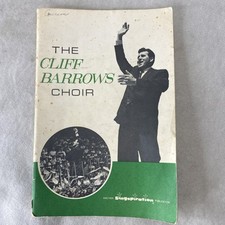 The Cliff Barrows Choir Singspiration 1965 Piano Voice Music Vintage