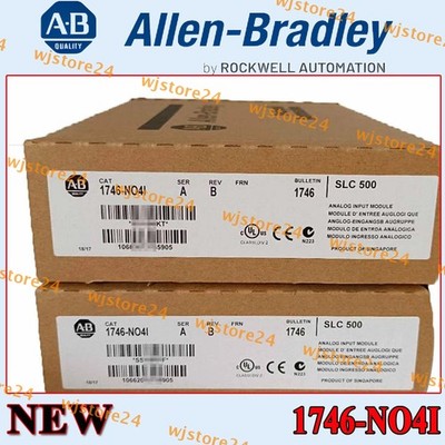 New New PLC-AB  Factory Sealed 1746-NO4I SER A SLC 500 Analog Ouput Module