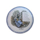 Antique Creil et Montereau French Transferware Pottery Plate Jocelyn MBCM 8 Inch — photo 1